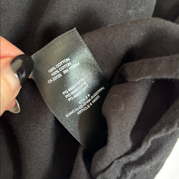 Aritzia‎ Denim Forum JANE cropped top - Picture 6 of 9